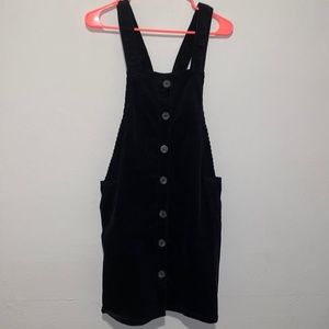Love Tree Black Corduroy Dress - L